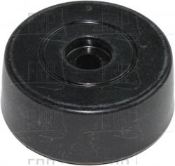 Wheel, FLAT,ABS,BLK 218694- - Product Image
