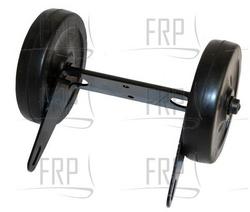 Wheel with Bracket, Transport Assembly - Product Image