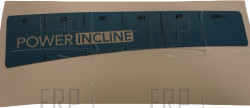 Adjustable Indication Decal, Right, E - Product Image Adjustable Indication Decal, Right, E - Product Image