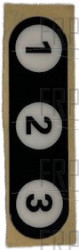 Adjustable Indication Decal;Adjustic;PL2 - Product Image Adjustable Indication Decal;Adjustic;PL2 - Product Image
