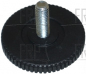 Adjustable Leveling Feet 3/8 (Plastic) - Product Image Adjustable Leveling Feet 3/8 (Plastic) - Product Image
