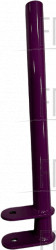 Adjustable Set;Leg Pad;;painting;RAL4008 - Product Image Adjustable Set;Leg Pad;;painting;RAL4008 - Product Image