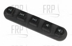 Assembly, BUTTON MODULE IPOD CONTROLS - Product Image Assembly, BUTTON MODULE IPOD CONTROLS - Product Image