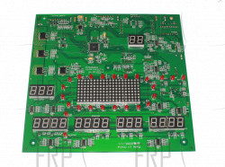 Assembly, DISPLAY BOARD W/CHR, S-TBT/BK - Product Image