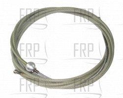 Cable Low pulley 6 inch ? version-137.1 long (10.0" stripped)(3/93 and later) " - Product Image