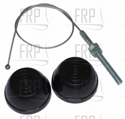 Cable, Resistance, Assembly, 11.5" - Product Image
