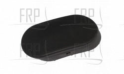 CAP END FLAT OVAL VERTICAL - Product Image