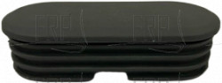 Cap;Elliptical;;EPDM;Dark Grey;#50.0x120 - Product Image Cap;Elliptical;;EPDM;Dark Grey;#50.0x120 - Product Image