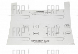 Card ,Wifi Setup - Product Image