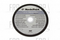CD, User's Manual, Nordictrack - Product Image