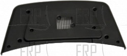 Console back-lay, ABS, BLACK, TM622 - Product Image Console back-lay, ABS, BLACK, TM622 - Product Image