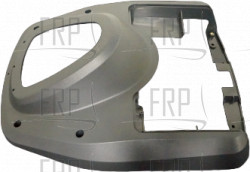Cover, Console, back, ABS PA746, Gray/80435, - Product Image Cover, Console, back, ABS PA746, Gray/80435, - Product Image