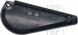 Cover;Pedal;right down;ABS/PA746;BL/Blac - Product Image Cover;Pedal;right down;ABS/PA746;BL/Blac - Product Image