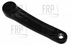 Crank Arm, Left, Black - Product Image