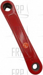 CRANK, LEFT, IC4, RED - Product Image CRANK, LEFT, IC4, RED - Product Image