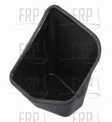 CUP HOLDER, RIGHT, SCH 810 TREADMILL, NLS PROCESS BLACK - Product Image