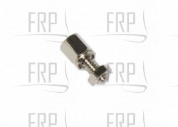 D connector screw/washer/nut pair - Product Image
