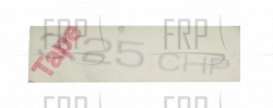 Decal, 3.25 CHP - Product Image Decal, 3.25 CHP - Product Image