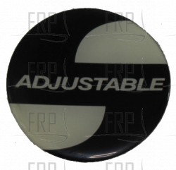 Decal, Adjustment Rod - Product Image