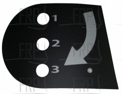 Decal, Backrest - Product Image