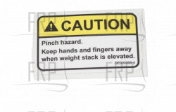 DECAL, CAUTION - Product Image