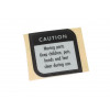56000128 - DECAL, CAUTION, GRAY - Product Image