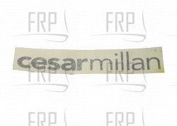 Decal, Cesar Millian - Product Image