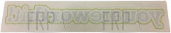 Decal; Colaw A3x Arm & G3 Frame 294mm w - Product Image Decal; Colaw A3x Arm & G3 Frame 294mm w - Product Image