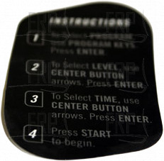 Decal Console, Left 2.3T - Product Image Decal Console, Left 2.3T - Product Image