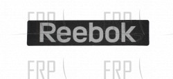Decal, Console Logo, REEBOK - Product Image