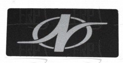 Decal, Console, Nordictrack - Product Image Decal, Console, Nordictrack - Product Image
