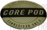 Decal, Core Pod - Product Image Decal, Core Pod - Product Image