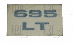 Decal, End, Right - Product Image