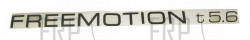Decal, Freemotion - Product Image Decal, Freemotion - Product Image