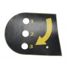 6032750 - Decal, Function Numbers - Product Image