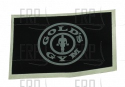 Decal, Golds Gym Logo - Product Image