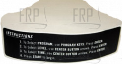 Decal, Instructions - Product Image Decal, Instructions - Product Image