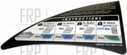 Decal-Instructions,Warning,Caution - Product Image Decal-Instructions,Warning,Caution - Product Image