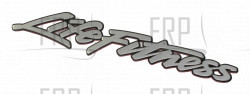 Decal, Life Fitness Logo - Product Image