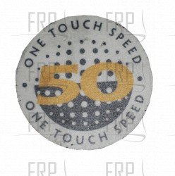 Decal, Motor Cover - Product Image