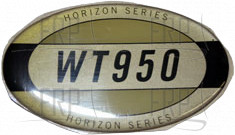 Decal, Motor Cover - Product Image Decal, Motor Cover - Product Image