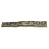 Decal, Motor Cover, APEX 4500 - Product Image