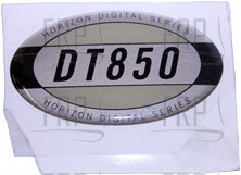 Decal, Motor Cover Logo - Product Image Decal, Motor Cover Logo - Product Image