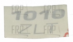 Decal, Name, 1010 Z - Product Image Decal, Name, 1010 Z - Product Image