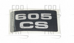 Decal, Name, 650CS - Product Image