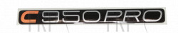 Decal, Name, C950PR - Product Image