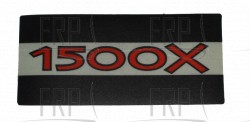 Decal, Name Plate - Product Image