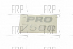 Decal, Name PRO 75 - Product Image