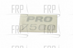 Decal, Name PRO 75 - Product Image Decal, Name PRO 75 - Product Image