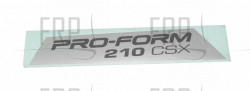 Decal, Name, Proform - Product Image